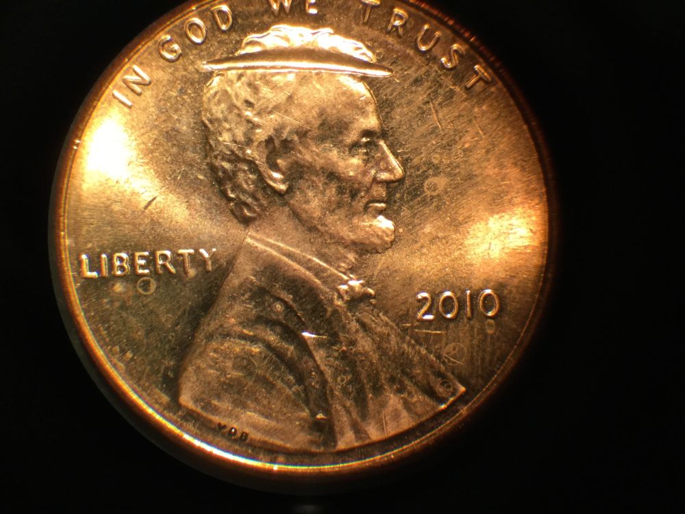 Newest-Find---2010-Lincoln-Cent-Struck-Through